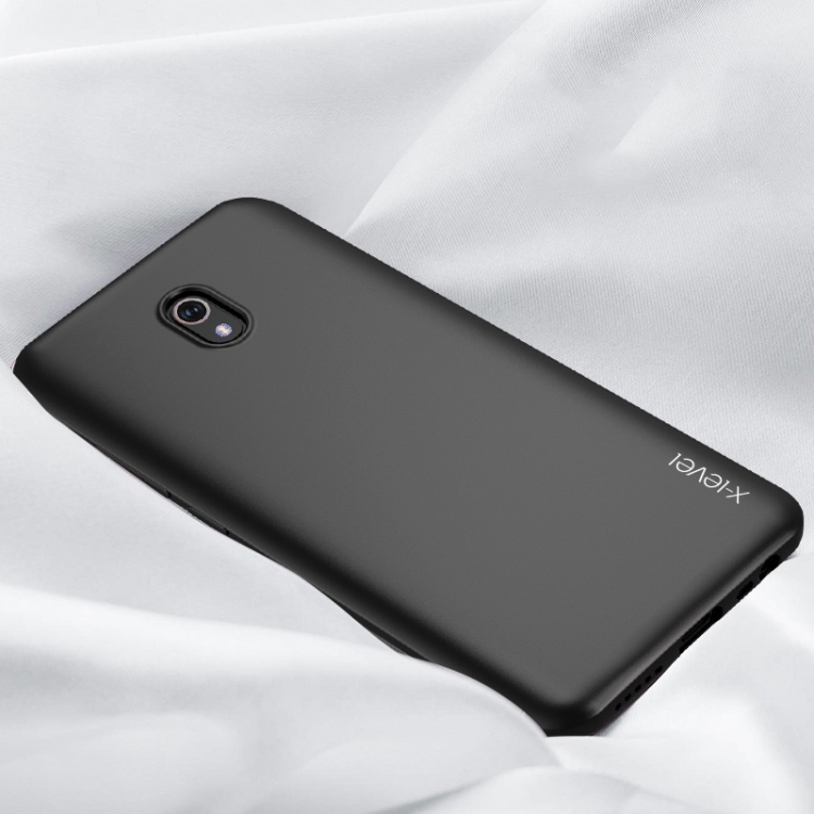 

For Xiaomi Redmi 8A X-level Guardian Series Ultra-thin All-inclusive Shockproof TPU Case(Black)