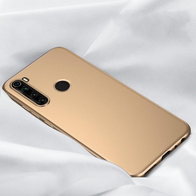 

For Xiaomi Redmi Note 8 X-level Guardian Series Ultra-thin All-inclusive Shockproof TPU Case(Gold)