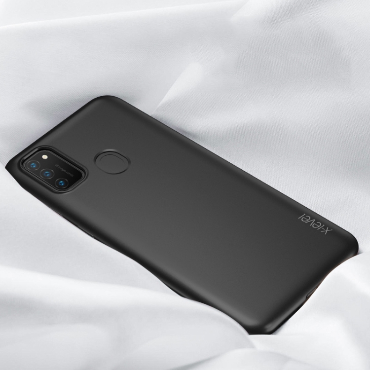 

For Galaxy M30s X-level Guardian Series Ultra-thin All-inclusive Shockproof TPU Case(Black)