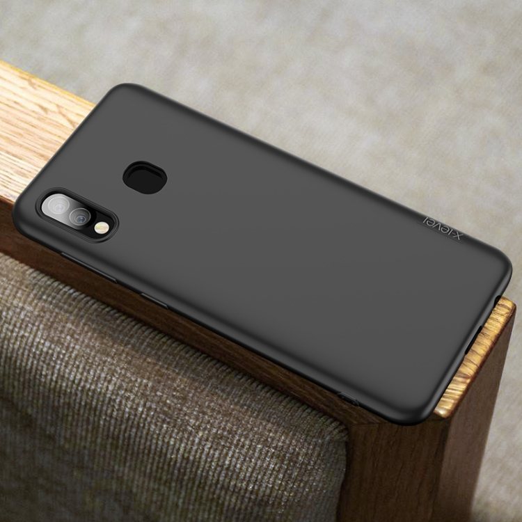 

For Galaxy A30 X-level Guardian Series Ultra-thin All-inclusive Shockproof TPU Case(Black)