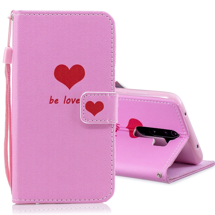 

For Xiaomi Redmi Note 8 Pro Horizontal Flip Leather Case with Holder & Card Slots & Wallet(A Red Heart)