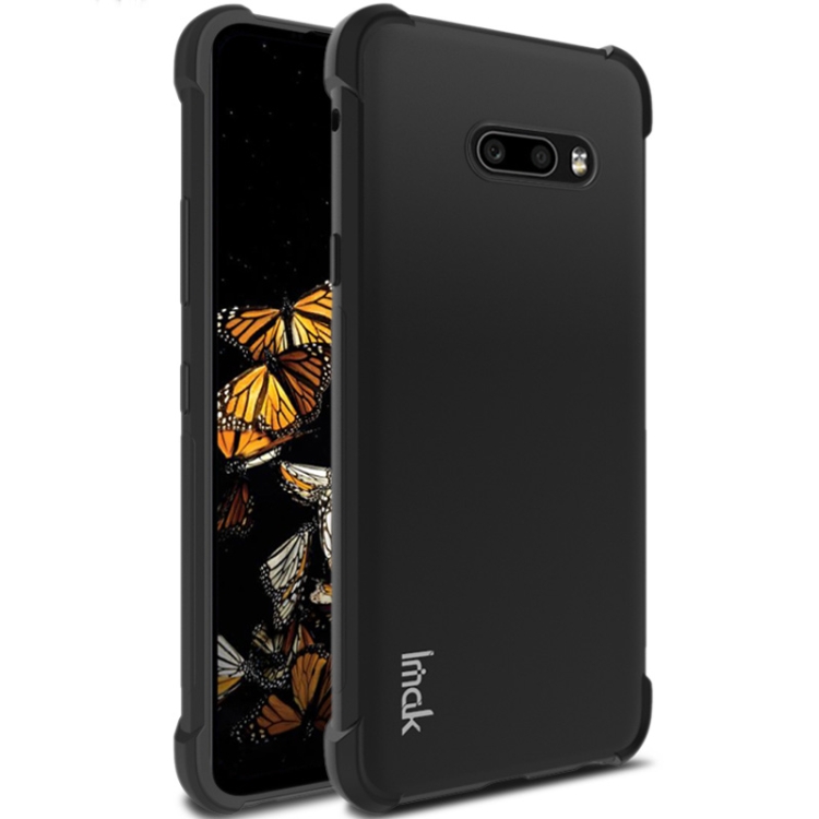

For LG G8X ThinQ / V50S ThinQ 5G IMAK All-inclusive Shockproof Airbag TPU Case with Screen Protector(Metal Back)