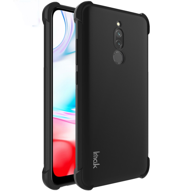 

For Xiaomi Redmi 8 IMAK All-inclusive Shockproof Airbag TPU Case with Screen Protector(Metal Back)