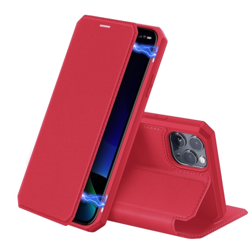 

iPhone 11 Pro DUX DUCIS Skin X Series PU + TPU Horizontal Flip Leather Case with Holder & Card Slots(Red)