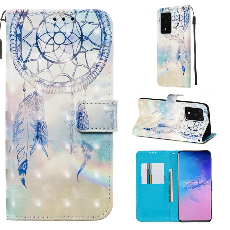 

For Galaxy S11 + 3D Painting Horizontal Flip Leather Case with Holder & Card Slot & Wallet & Lanyard(Dream Wind Chimes)