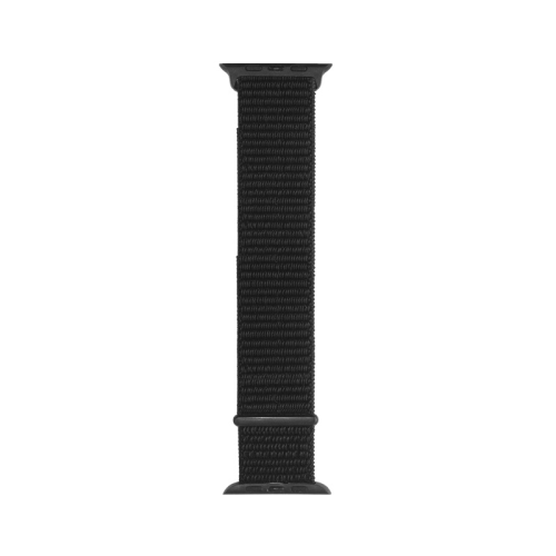 

For Apple Watch Series 6 & SE & 5 & 4 40mm / 3 & 2 & 1 38mm Mutural Nylon Watchband(Black)