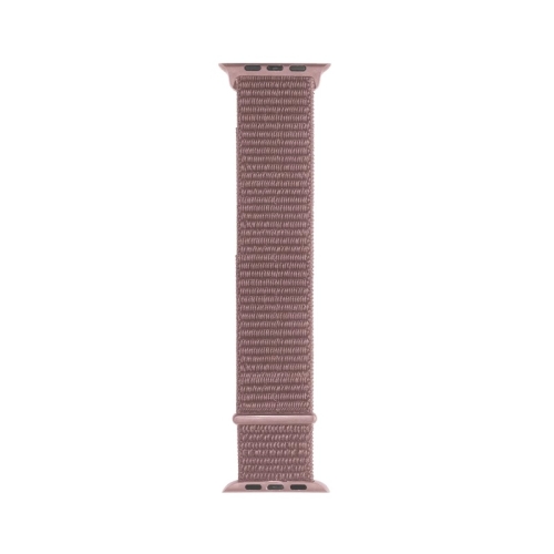 

For Apple Watch Series 6 & SE & 5 & 4 44mm / 3 & 2 & 1 42mm Mutural Nylon Watchband(Pink)