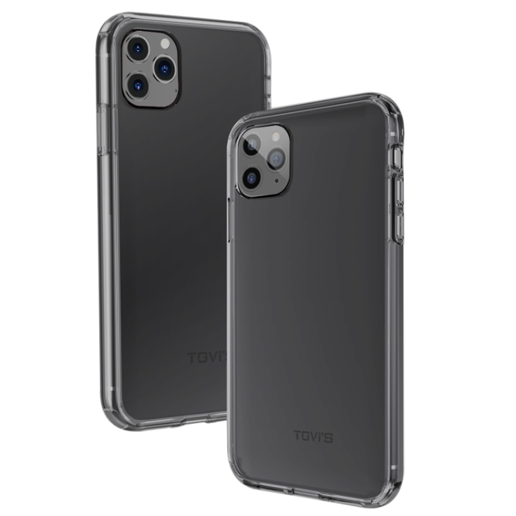 

For iPhone 11 Pro TGVIS Tasting Blue Series PC + TPU Shockproof Protective Case(Grey)