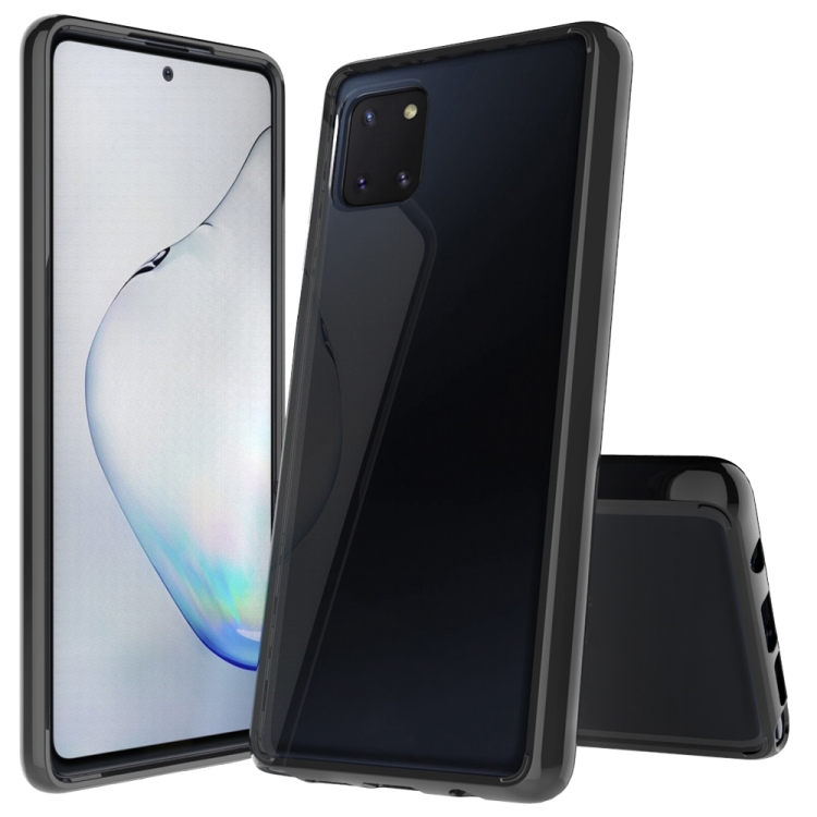 

For Galaxy Note 10 Lite Scratchproof TPU + Acrylic Protective Case(Black)