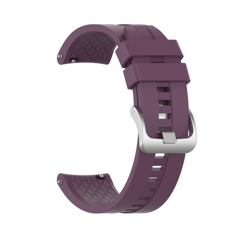 

For Huawei GT Silicone Wristband Strap(Purple)