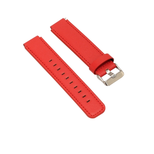 

For Huawei B5 Leather Strap(Red)