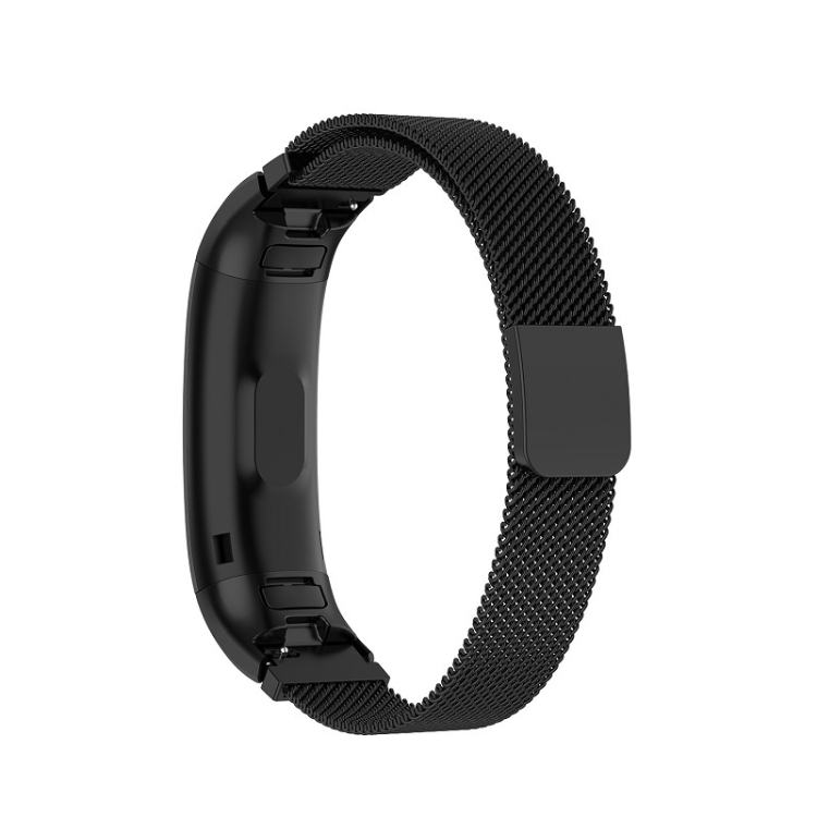 

For Huawei Band 3 & 4 Pro Milanese Strap(Black)
