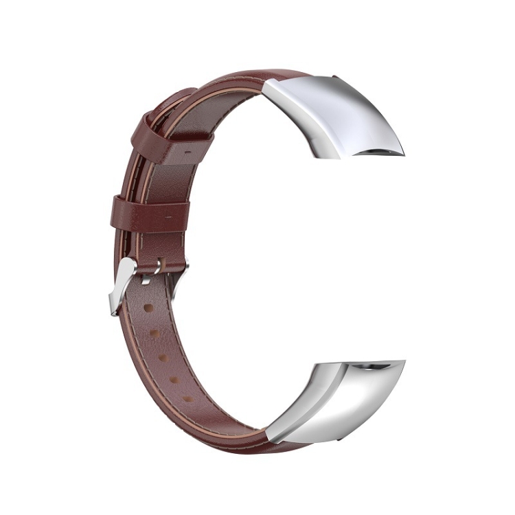 

For Huawei Honor 4 & 5 Oil Wax Leather Wristband(Brown)
