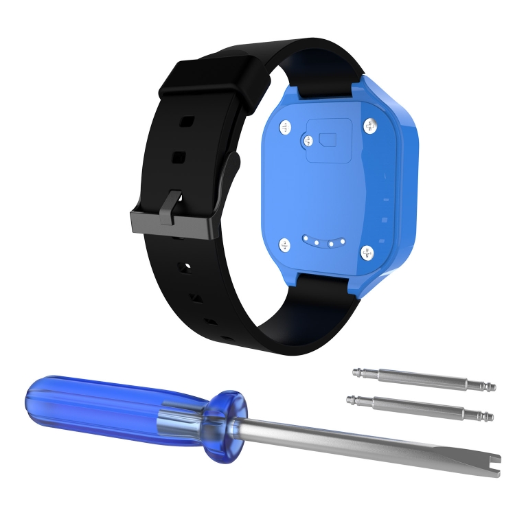 

For Huawei Honor K2 Children's Smart Watch Silicone Strap(Black)