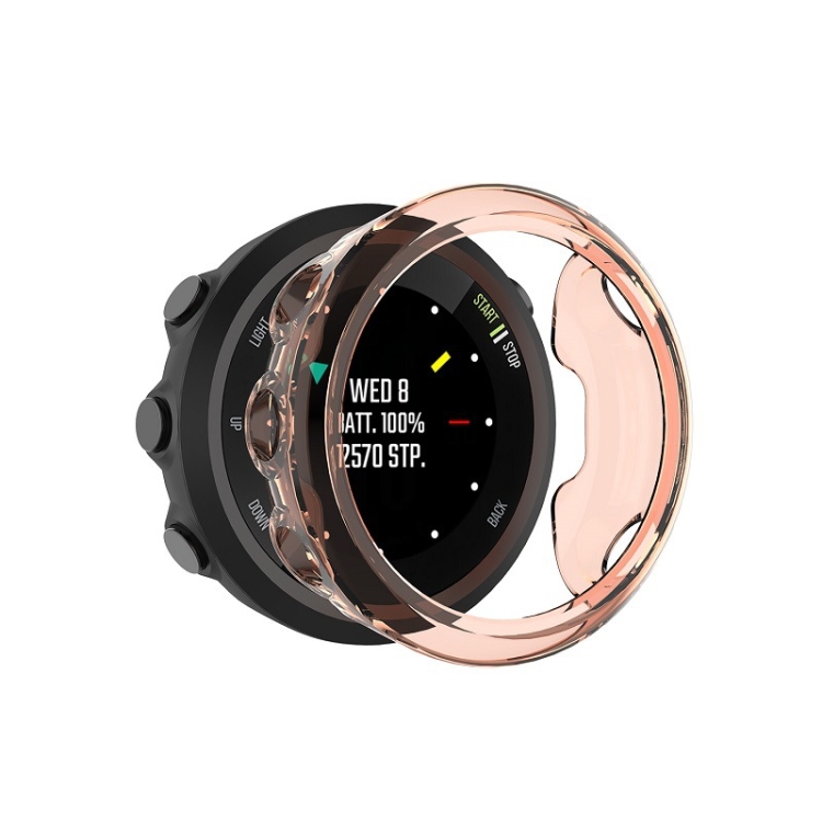 

For Garmin Forerunner 45 TPU Protective Shell(Transparent Orange)