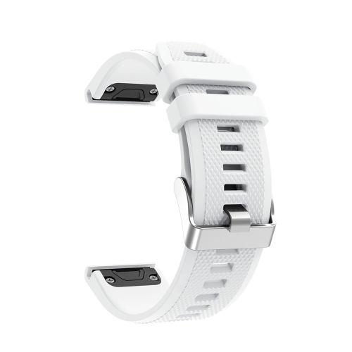 

For Garmin Fenix 5 Silicone Strap(White)