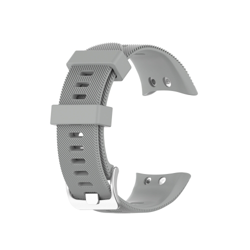 

For Garmin Forerunner 45 & 45S Silicone Strap(Gray)