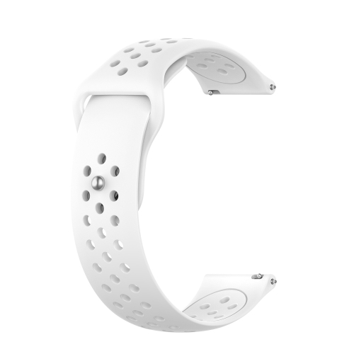 

For Galaxy SM R800 46mm Silicone Breathable Band(White)
