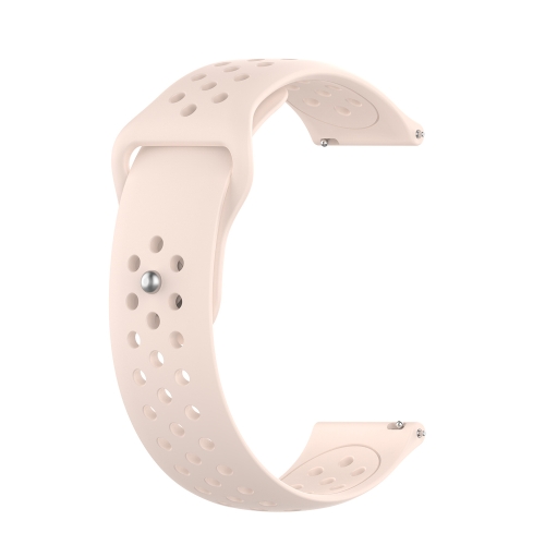 

For Galaxy SM R800 46mm Silicone Breathable Band(Light Pink)