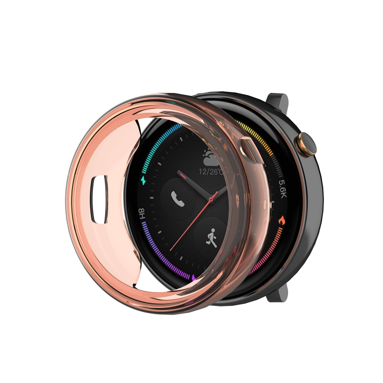 

For Amazfit 2 TPU Watch Case(Transparent Orange)