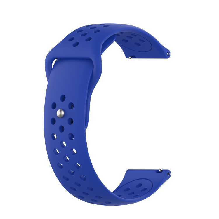 

For Huami Amazfit Youth Edition Silicone Breathable Watch Strap(Sapphire)
