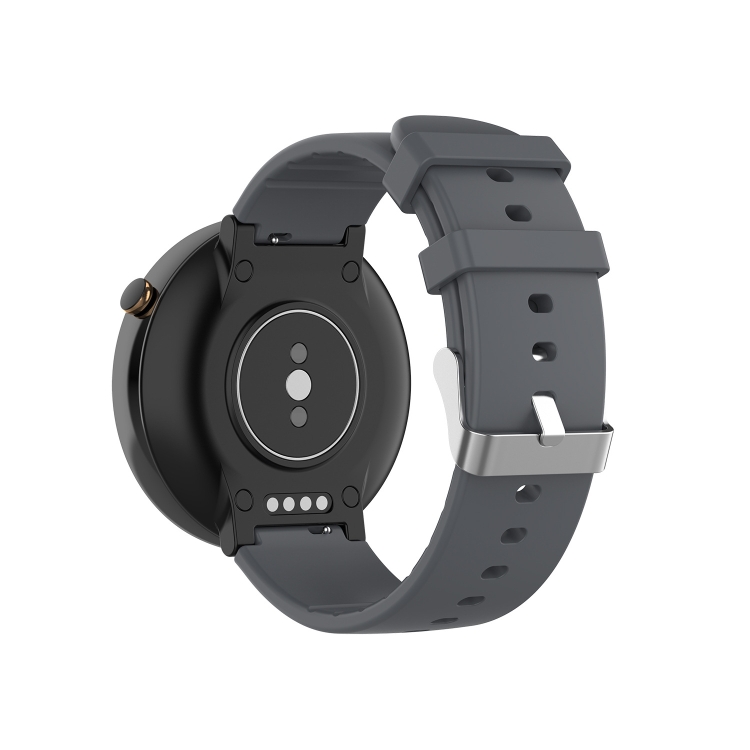

For Huami Amazfit 2/A1807 Silicone Watch Strap & Just Buckle(Gray)