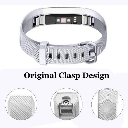

For FITBIT Alta Metallic Strap(Silver)