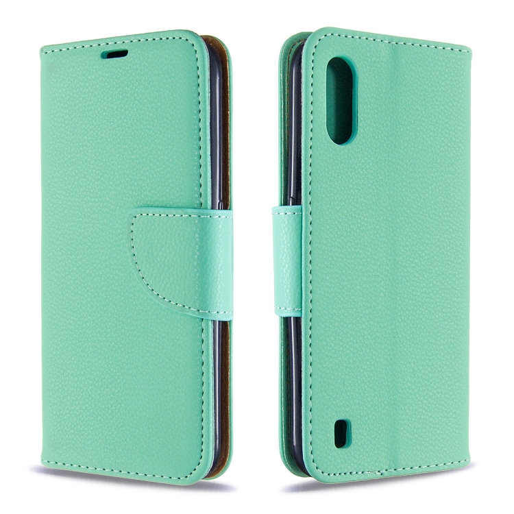 

For Xiaomi Redmi K30 Litchi Texture Pure Color Horizontal Flip PU Leather Case with Holder & Card Slots & Wallet & Lanyard(Green)