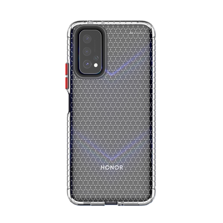 

For Huawei Honor V30 Honeycomb Shockproof TPU Case(Transparent)