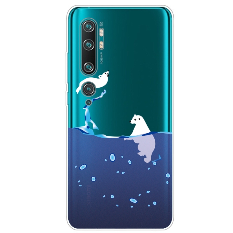 

For Xiaomi CC9 Pro Painted TPU Protective Case(Seal)