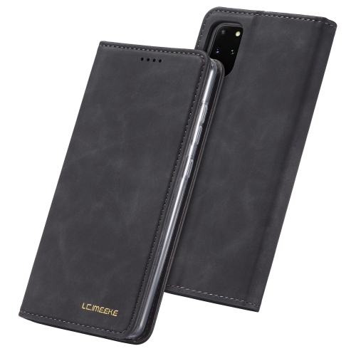 

For Galaxy A71 / M70S LC.IMEEKE LC-002 Series Skin Hand Feeling PU + TPU Horizontal Flip Leather Case with Holder & Card Slot & Wallet(Black)