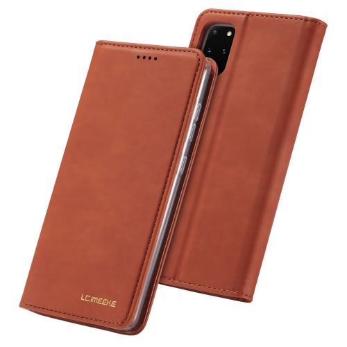 

For Galaxy A71 / M70S LC.IMEEKE LC-002 Series Skin Hand Feeling PU + TPU Horizontal Flip Leather Case with Holder & Card Slot & Wallet(Brown)