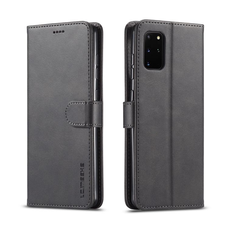 

For Galaxy A51 / M40S LC.IMEEKE Calf Texture Horizontal Flip Leather Case, with Holder & Card Slots & Wallet & Photo Frame(Black)