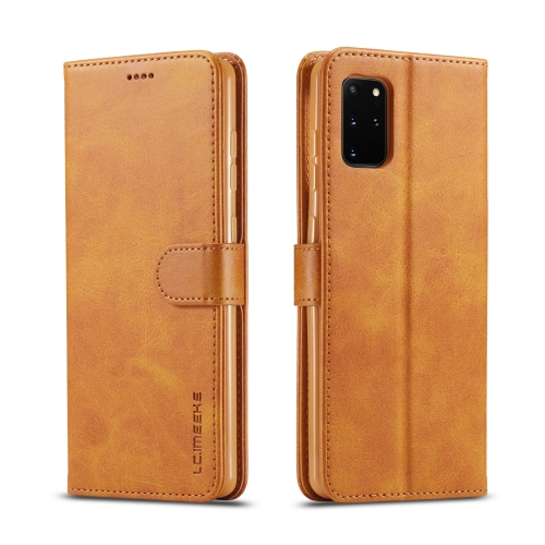 

For Galaxy A51 / M40S LC.IMEEKE Calf Texture Horizontal Flip Leather Case, with Holder & Card Slots & Wallet & Photo Frame(Brown)