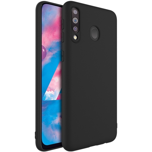 

For Galaxy M30 / A40S IMAK UC-1 Series Shockproof Frosted TPU Protective Case(Black)