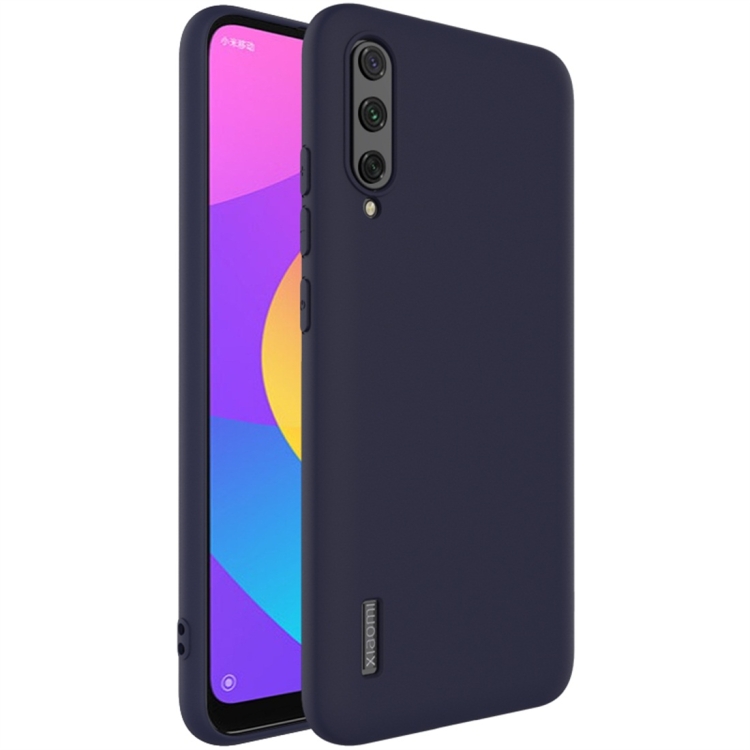

For Xiaomi Mi CC9e / A3 IMAK UC-1 Series Shockproof Frosted TPU Protective Case(Blue)