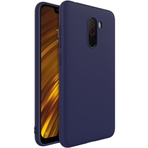 

For Xiaomi Pocophone F1 IMAK UC-1 Series Shockproof Frosted TPU Protective Case(Blue)