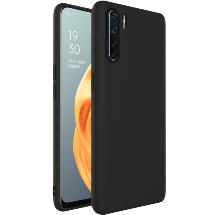 

For OPPO A91 IMAK TPU Matte Soft Cover UC-1 Series(Black)