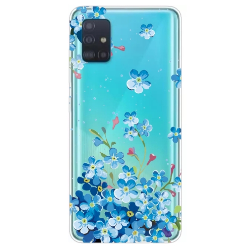 

For Galaxy A51 Lucency Painted TPU Protective Case(Statice)