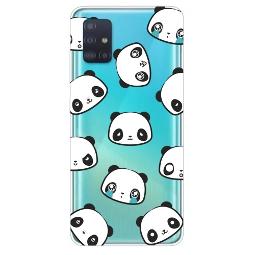 

For Galaxy A51 Lucency Painted TPU Protective Case(Panda)