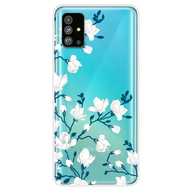 

For Galaxy S20+ Lucency Painted TPU Protective Case(Magnolia)
