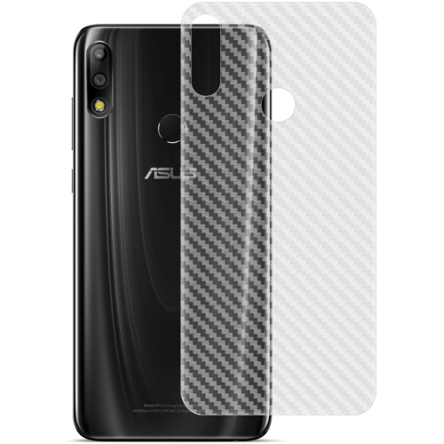 

For Asus Zenfone Max Pro (M2) ZB631KL IMAK PVC Carbon Fiber Texture Translucent Feel Back Film