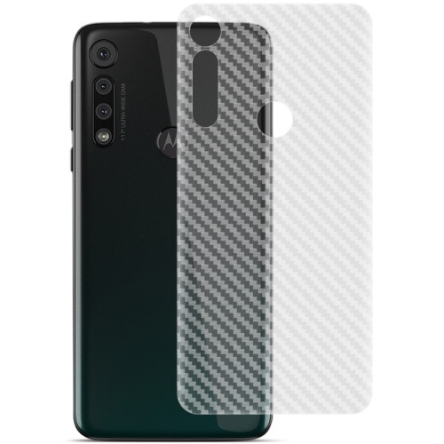 

For Motorola Moto G8 Play IMAK PVC Carbon Fiber Texture Translucent Feel Back Film