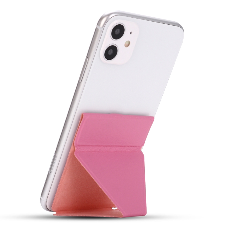 

Car Reusable Phone Holder with Back Adhesive(Pink)