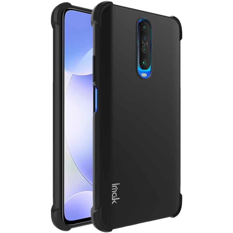 

For Xiaomi Redmi K30 5G IMAK All Coverage Shockproof Airbag TPU Case(Metallic Black)