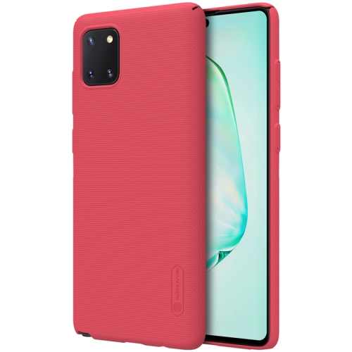 

For Galaxy Note10 Lite NILLKIN Frosted Concave-convex Texture PC Case(Red)