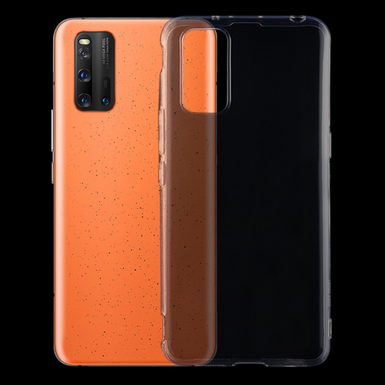 

For Vivo iQOO 3 TPU Ultra-Thin Transparent Mobile Phone Case