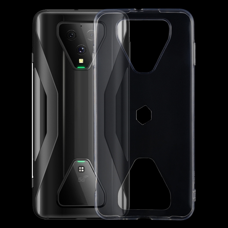 

For Xiaomi Black Shark 3 TPU Ultra-Thin Transparent Mobile Phone Case