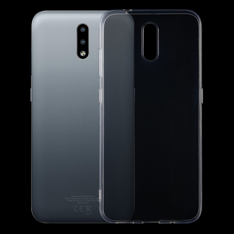 

For Nokia 2.3 TPU Ultra-Thin Transparent Mobile Phone Case