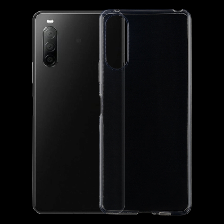 

For Sony Xperia 10 II TPU Ultra-Thin Transparent Mobile Phone Case